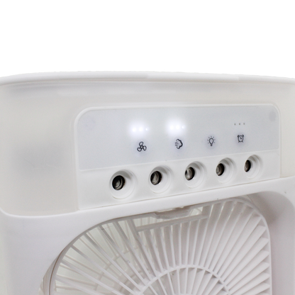 Ventilador Climatizador con pulverizador portátil